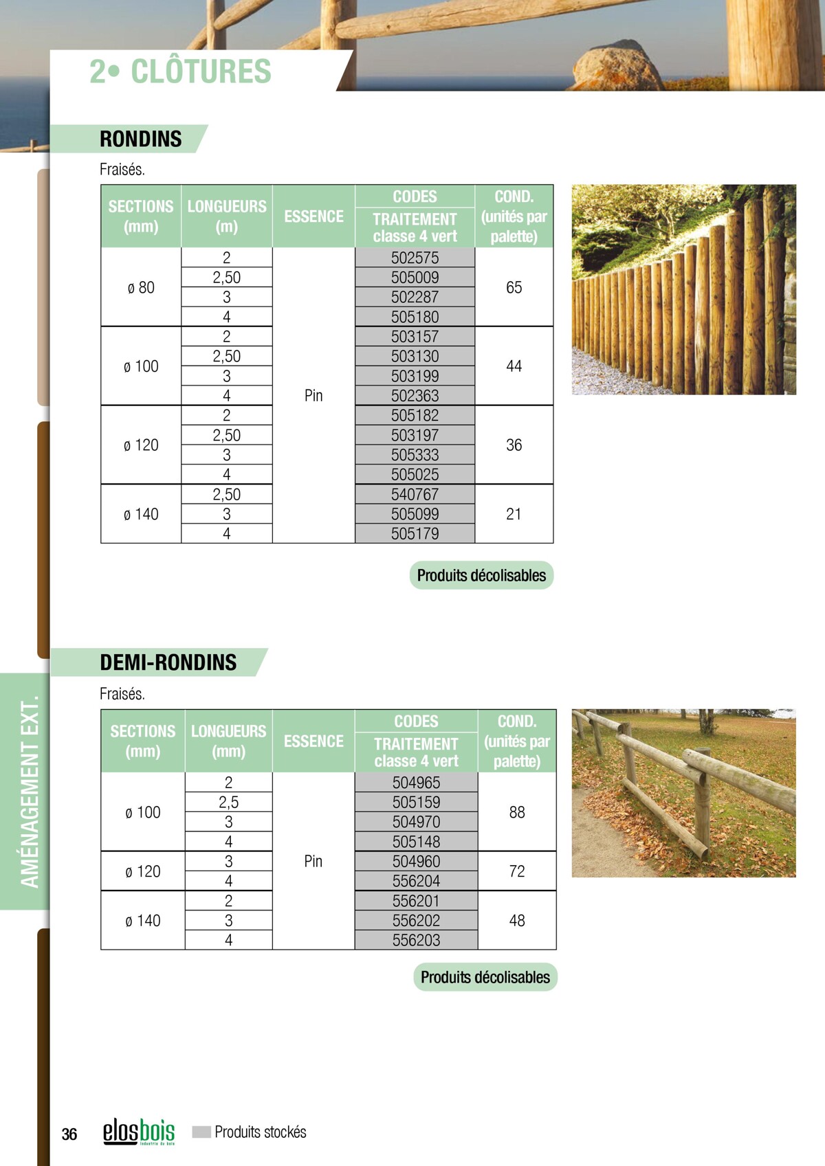 Catalogue Votre Catalogue Bois 2022-2023, page 00038