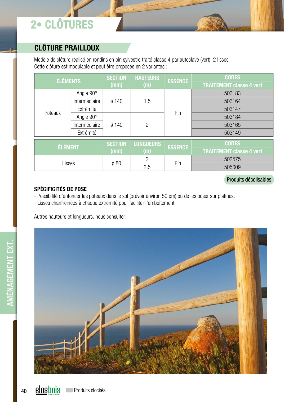 Catalogue Votre Catalogue Bois 2022-2023, page 00042