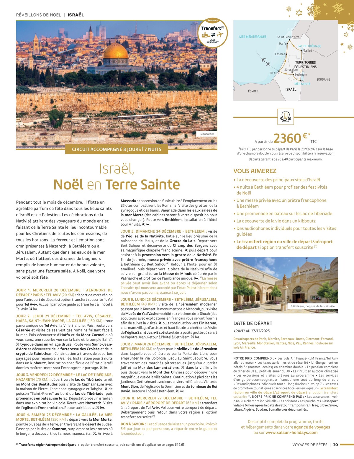Catalogue Voyages de Fêtes 2023-2024, page 00020