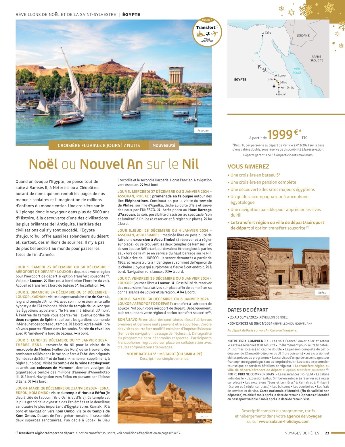 Catalogue Voyages de Fêtes 2023-2024, page 00022