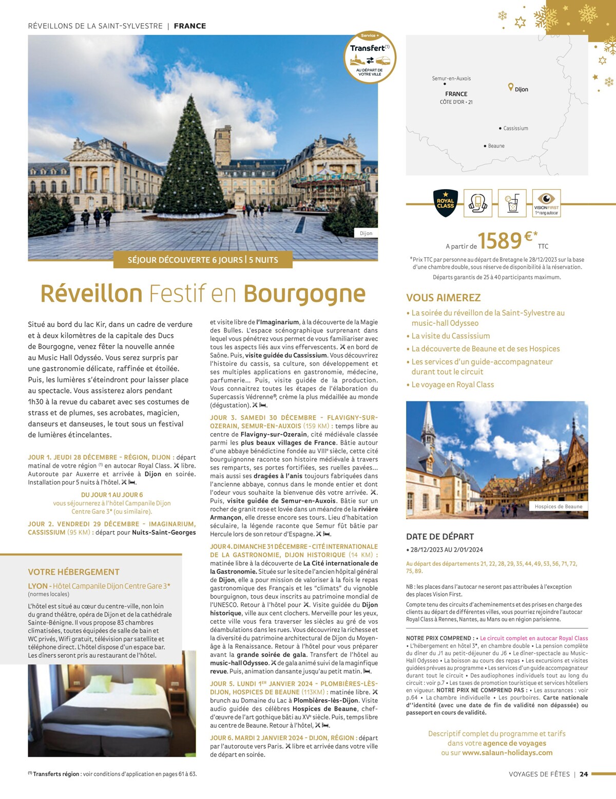 Catalogue Voyages de Fêtes 2023-2024, page 00024