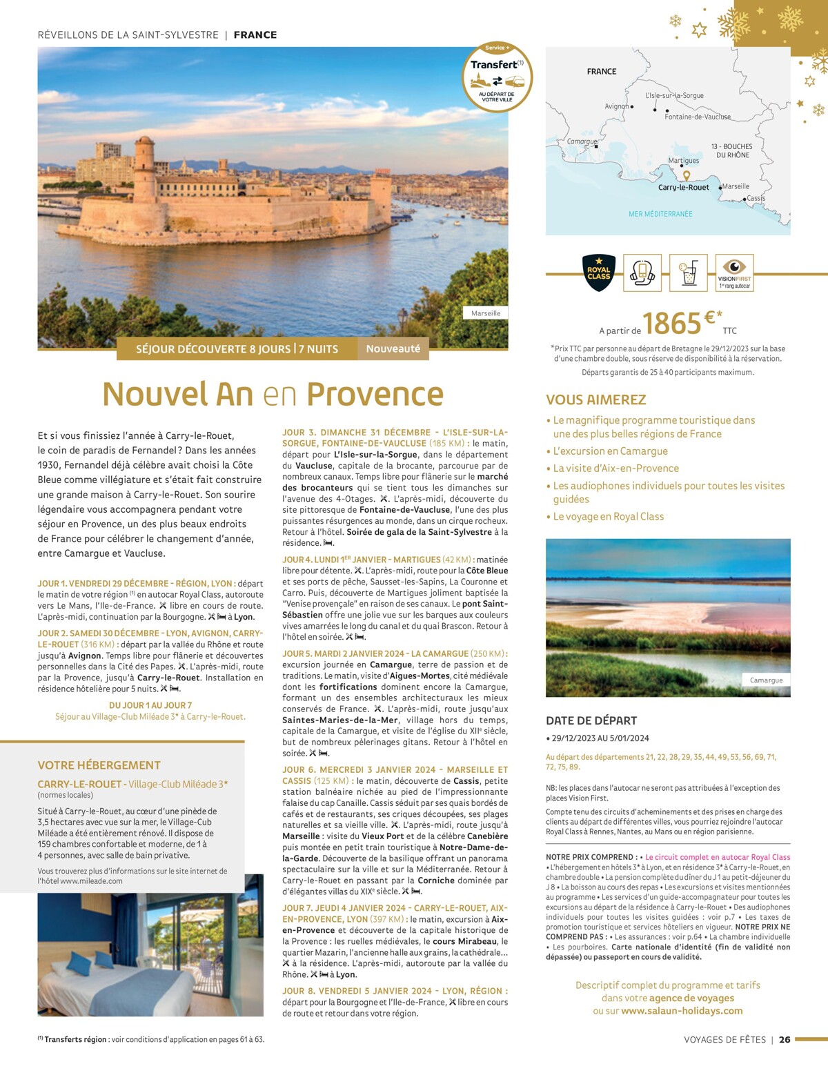 Catalogue Voyages de Fêtes 2023-2024, page 00026