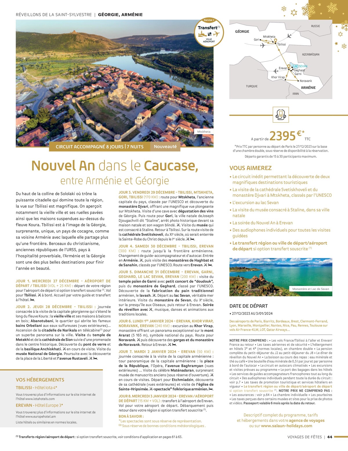 Catalogue Voyages de Fêtes 2023-2024, page 00044