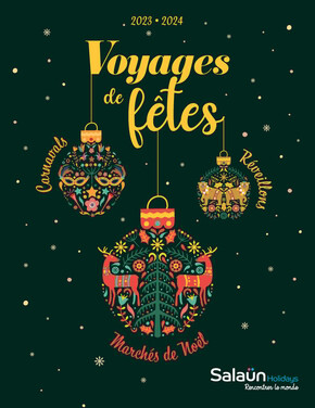 Catalogue Salaün Holidays | Voyages de Fêtes 2023-2024 | 14/06/2023 - 31/12/2023