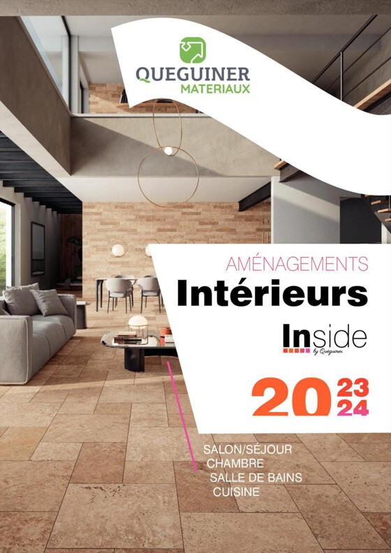 Catalogue Quéguiner à Saint-Nazaire (Loire Atlantique) | Aménagements Intérieurs | 15/06/2023 - 31/12/2024