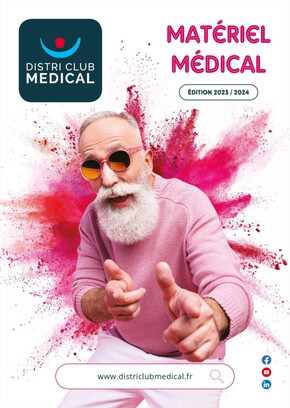 Promos de Santé et Opticiens à Labège | Material Medical edition 2023/2024 sur Distri Club Médical | 15/06/2023 - 29/02/2024