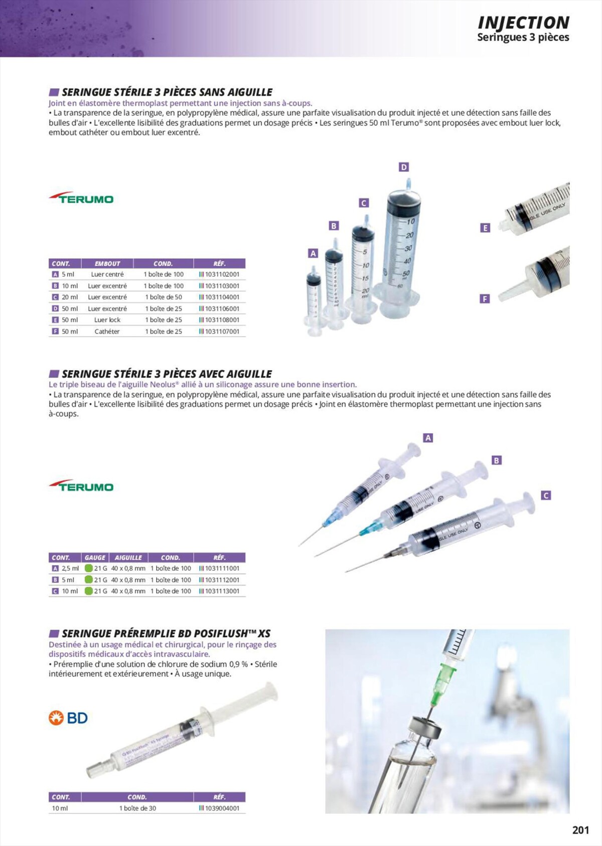 Catalogue Catalogue Professionnels, page 00201