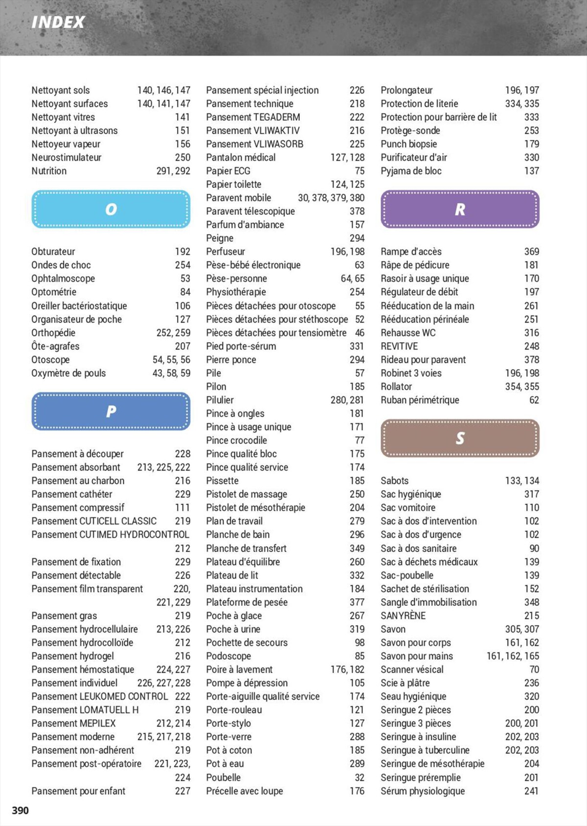 Catalogue Catalogue Professionnels, page 00390