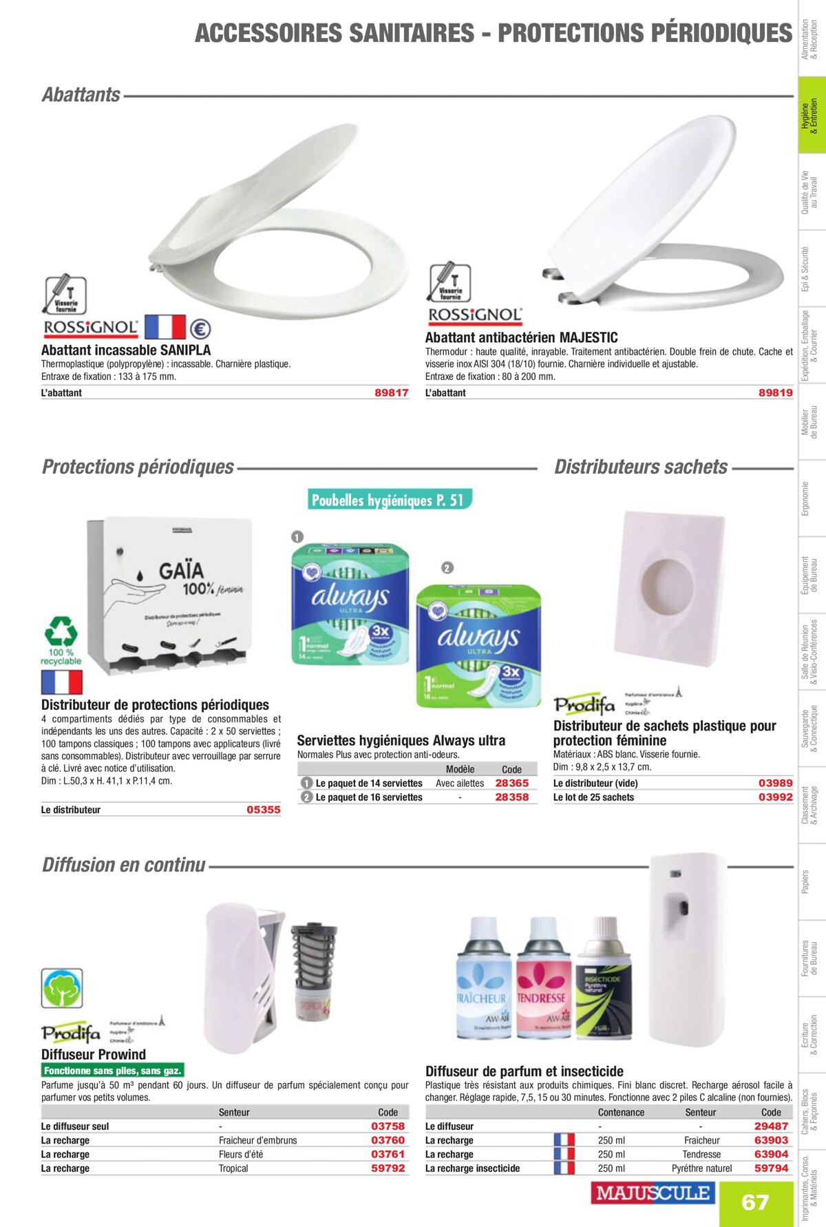 Catalogue Fournitures aux Entreprises 2023, page 00069