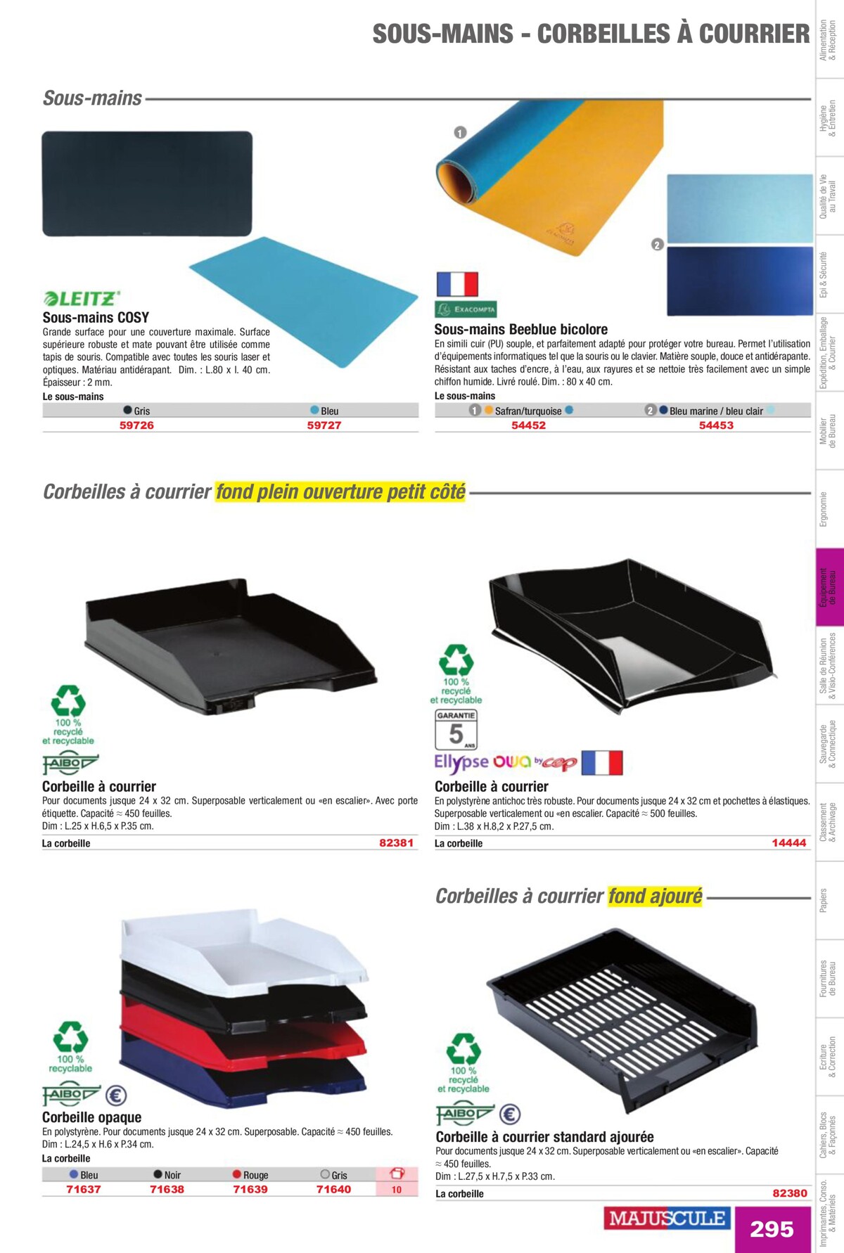 Catalogue Fournitures aux Entreprises 2023, page 00297