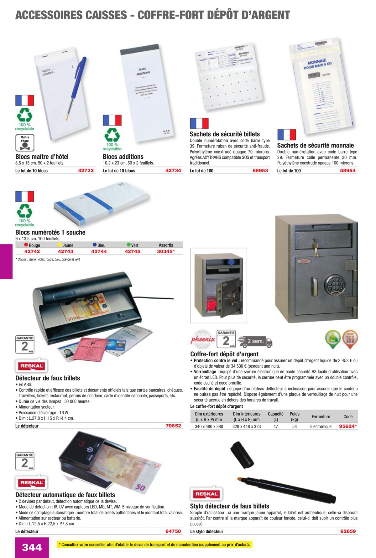 Catalogue Fournitures aux Entreprises 2023, page 00346