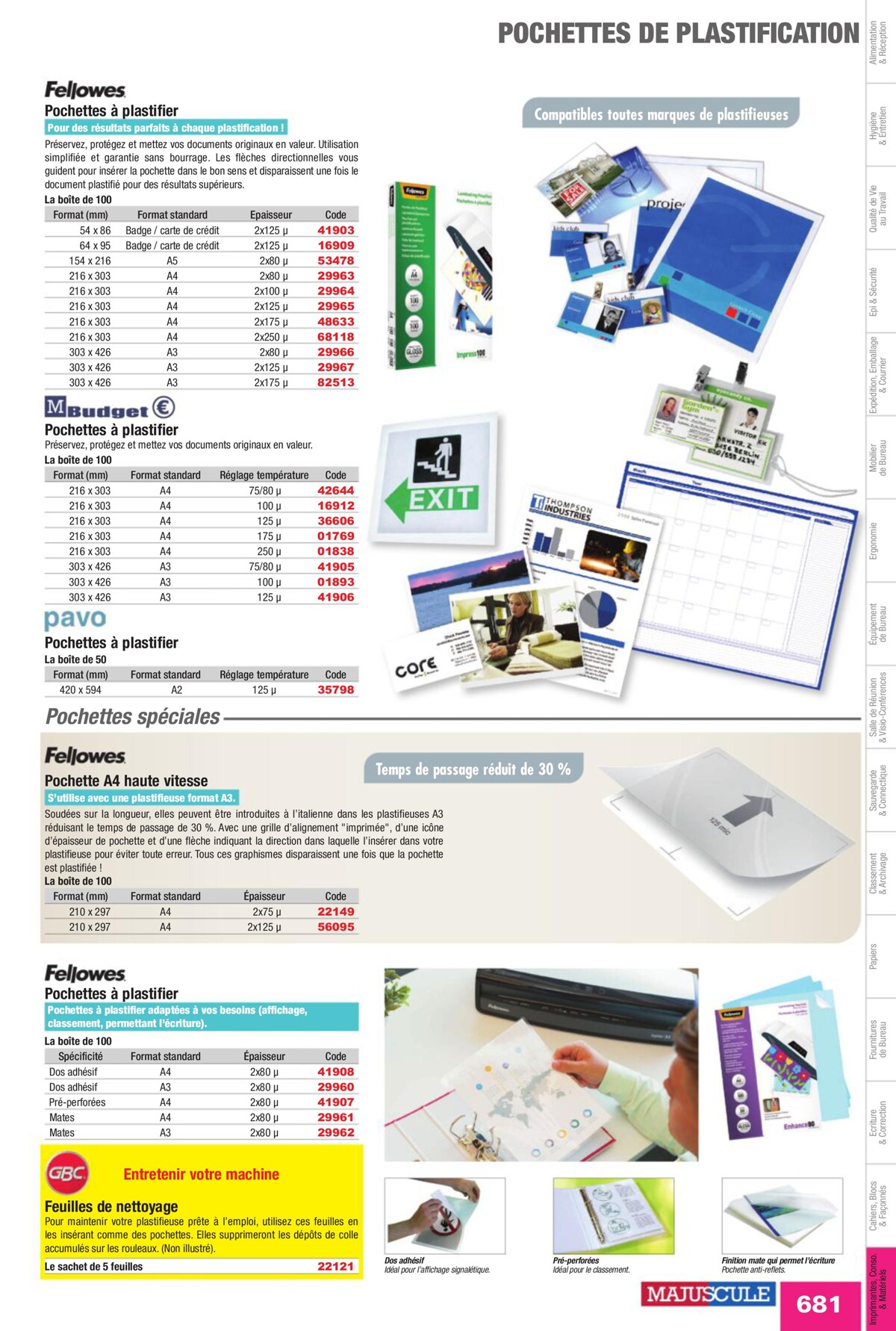 Catalogue Fournitures aux Entreprises 2023, page 00683