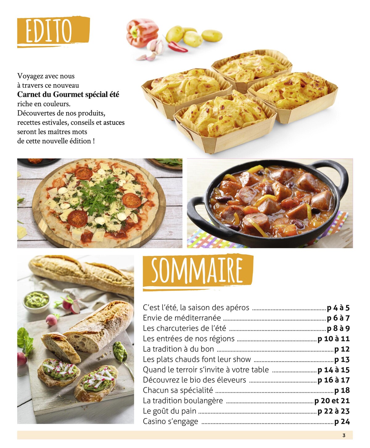 Catalogue le carnet du gourmet, page 00003