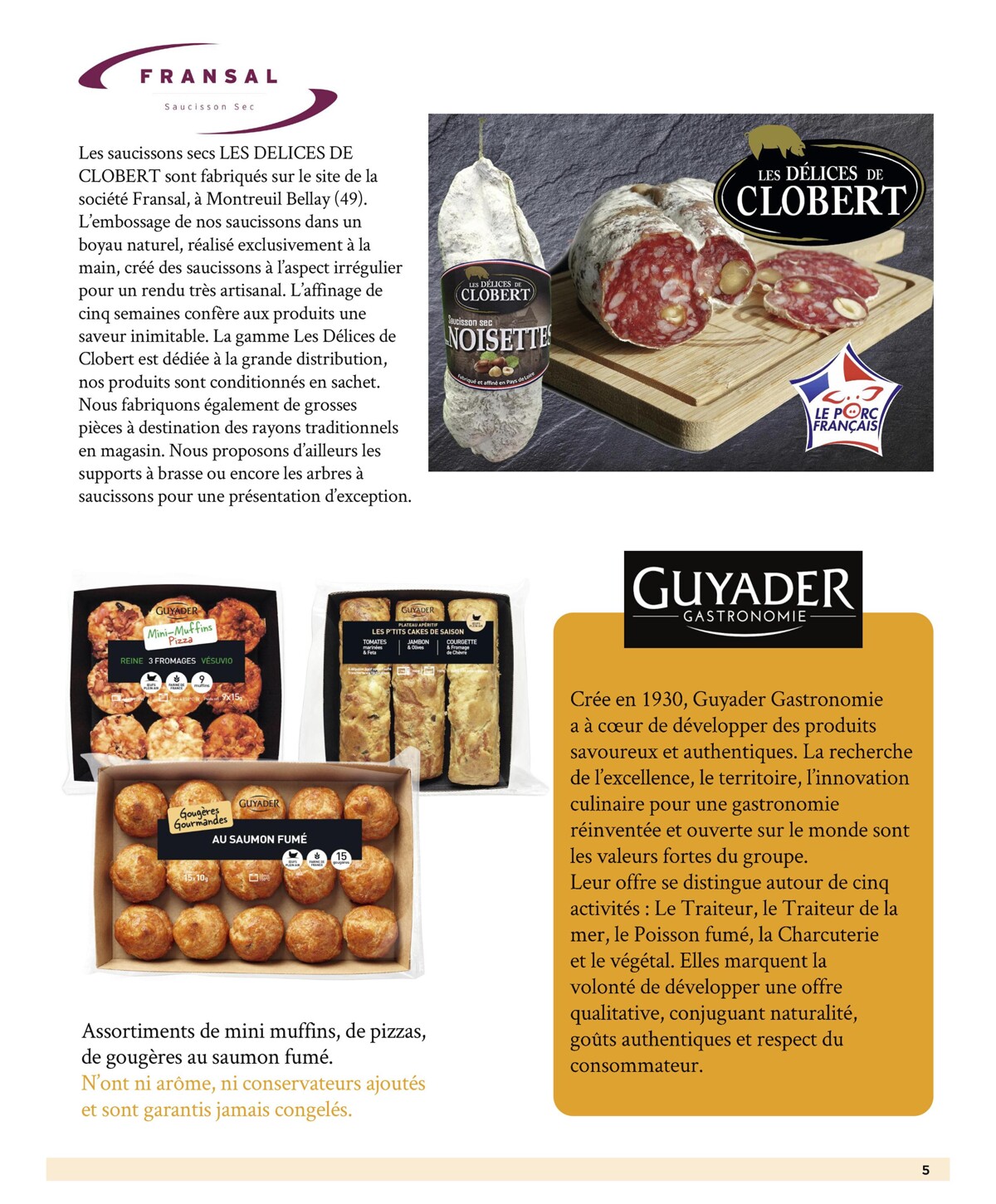 Catalogue le carnet du gourmet, page 00005