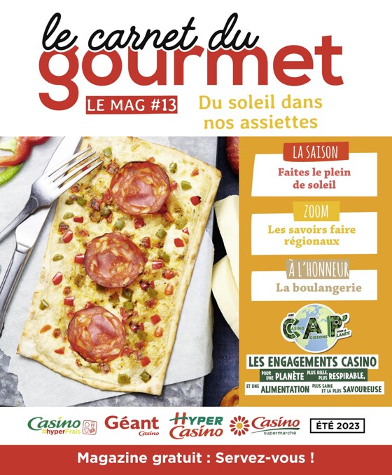 Catalogue Géant Casino à Nice | le carnet du gourmet | 20/06/2023 - 23/09/2023