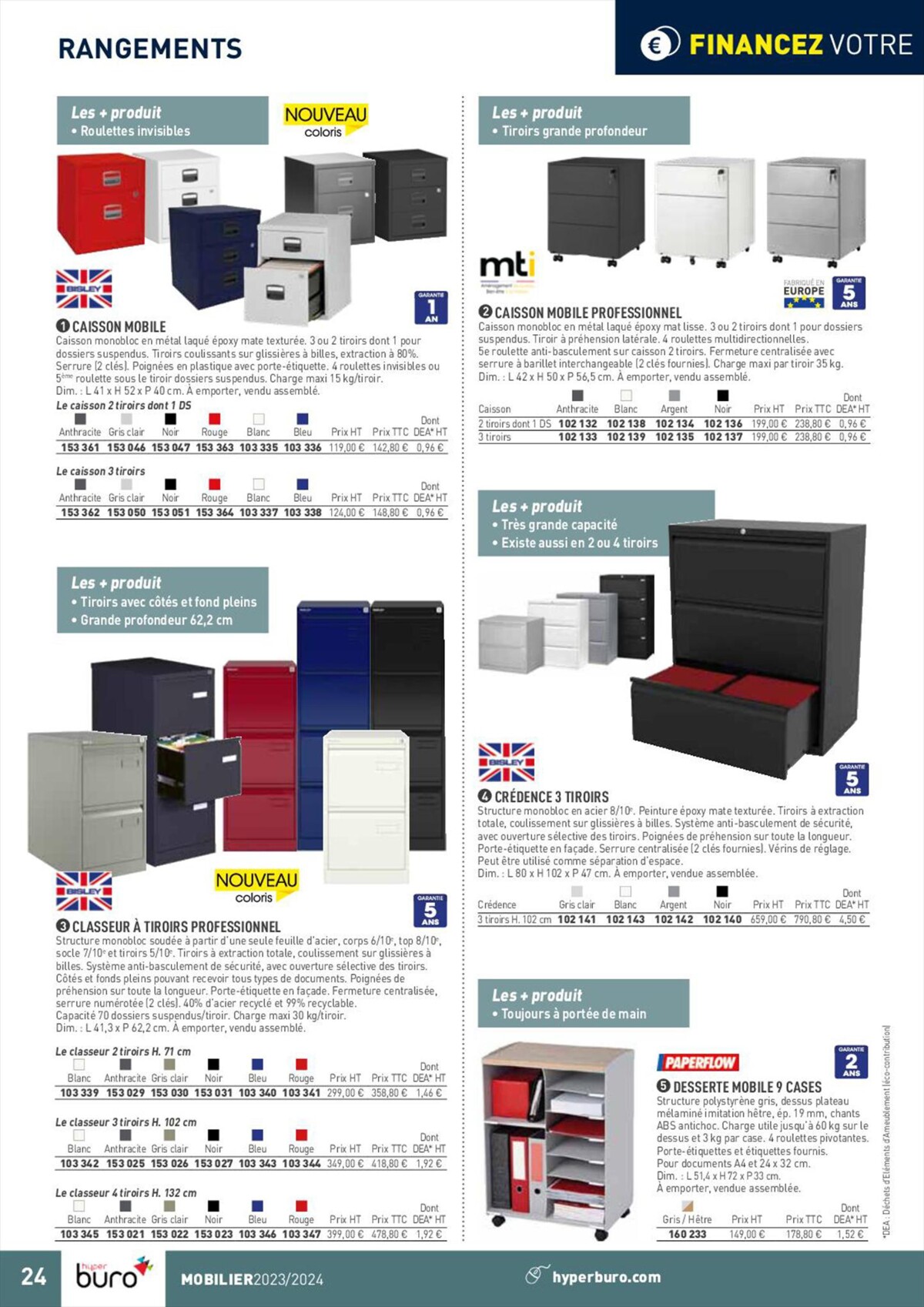 Catalogue Sélection Mobilier 2023/2024!, page 00024