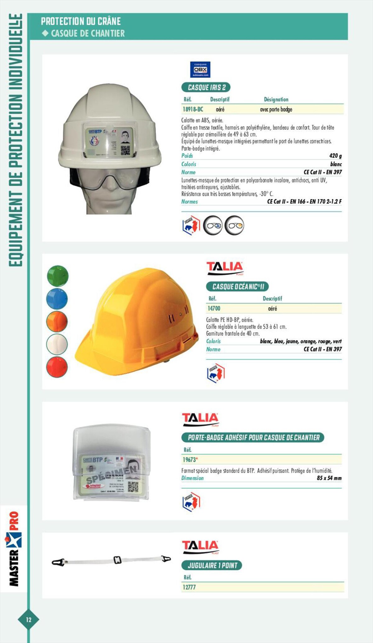 Catalogue Essentiel Protection 2023, page 00014