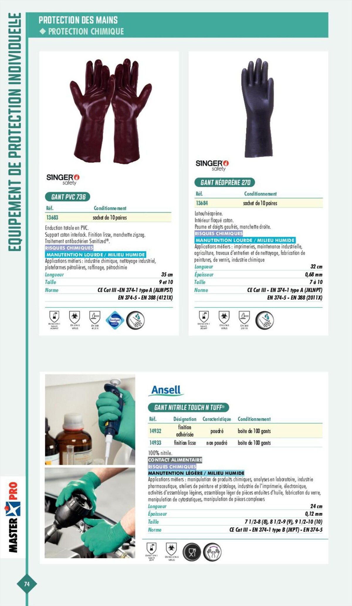 Catalogue Essentiel Protection 2023, page 00076