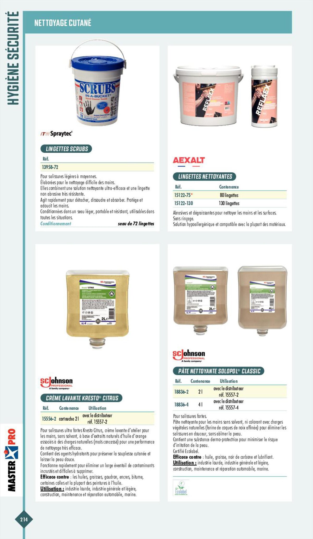 Catalogue Essentiel Protection 2023, page 00216