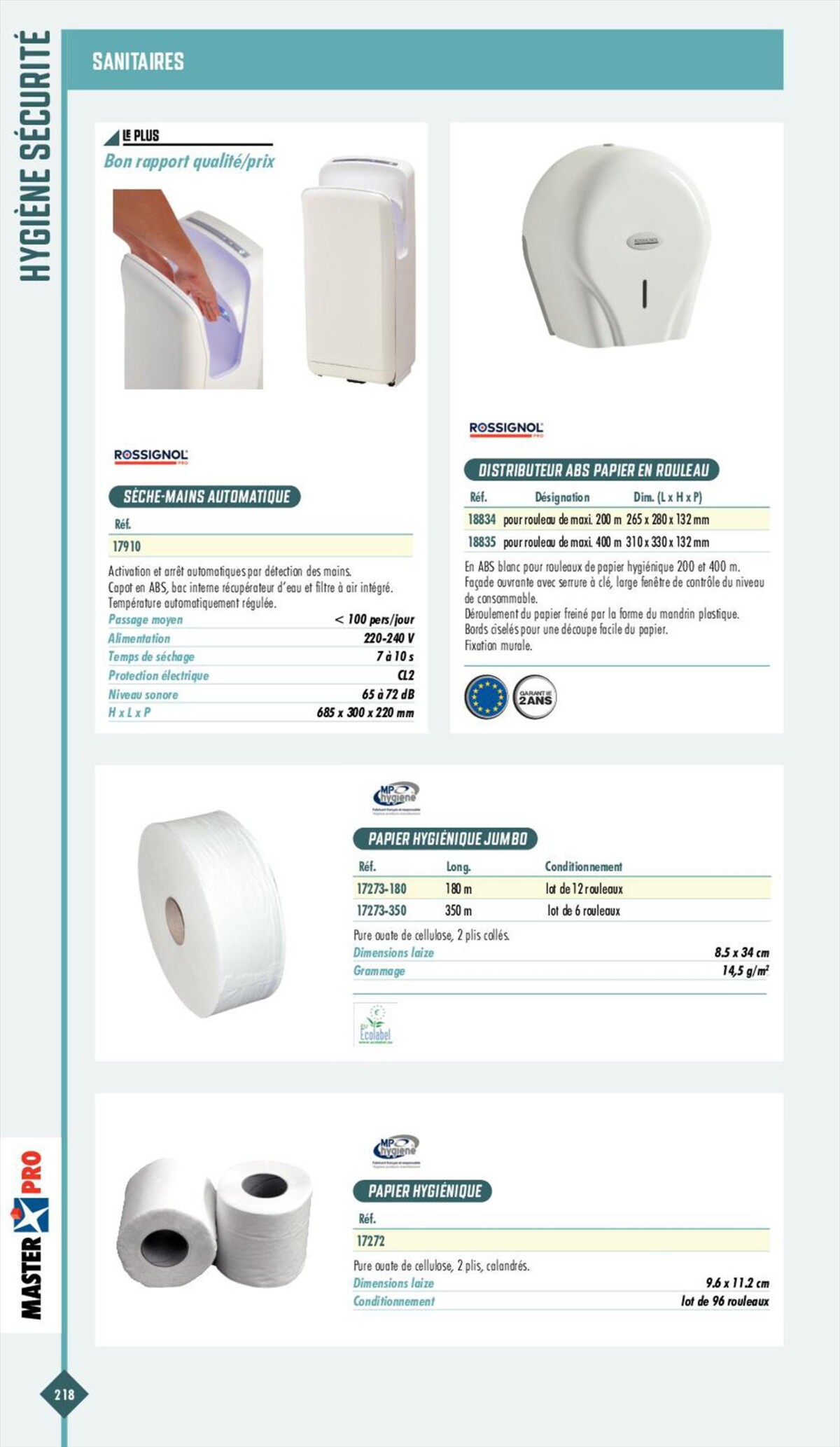 Catalogue Essentiel Protection 2023, page 00220