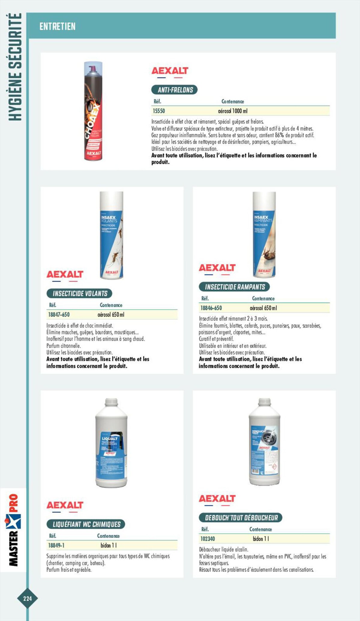 Catalogue Essentiel Protection 2023, page 00226