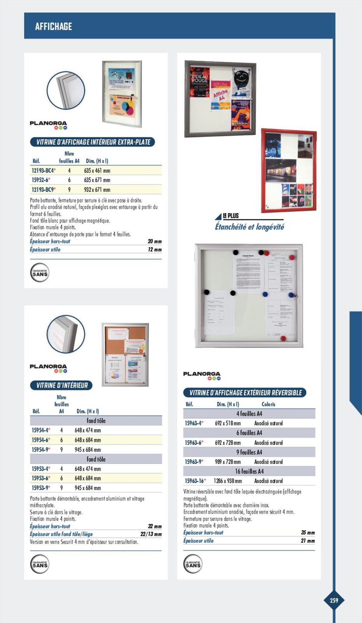 Catalogue Essentiel Protection 2023, page 00261