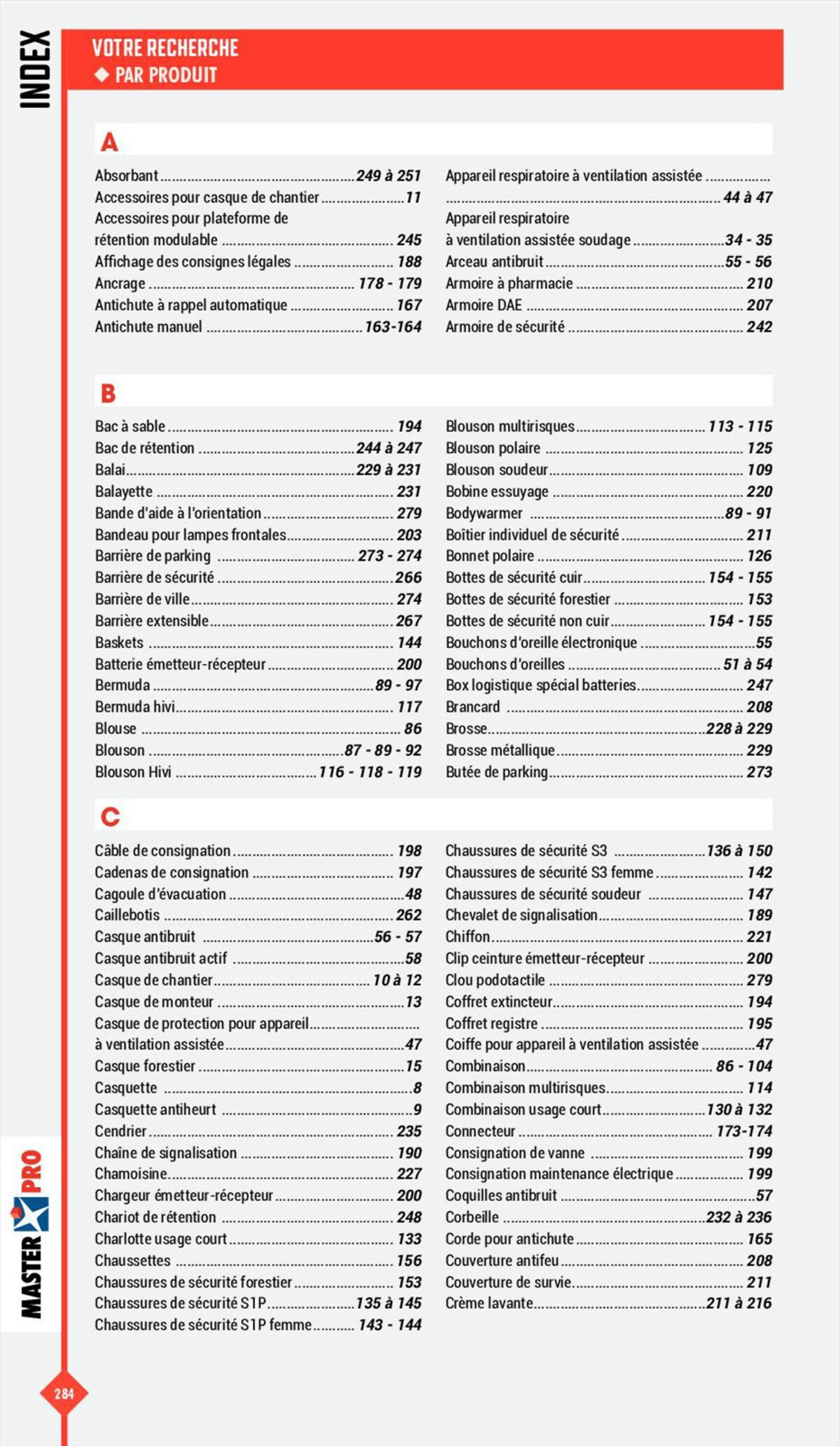 Catalogue Essentiel Protection 2023, page 00286