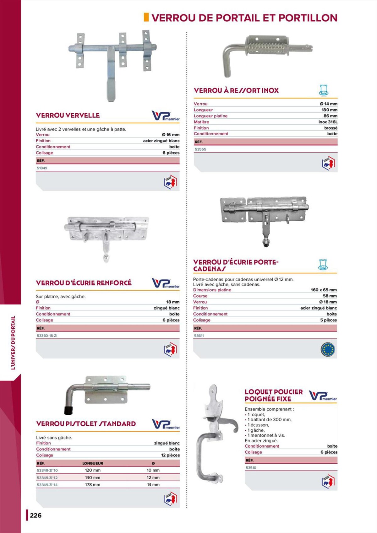 Catalogue 2300 Références, page 00228