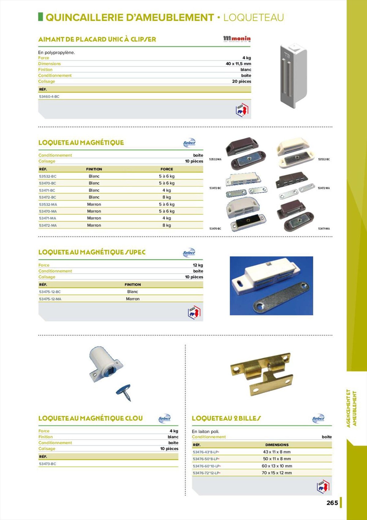 Catalogue 2300 Références, page 00267