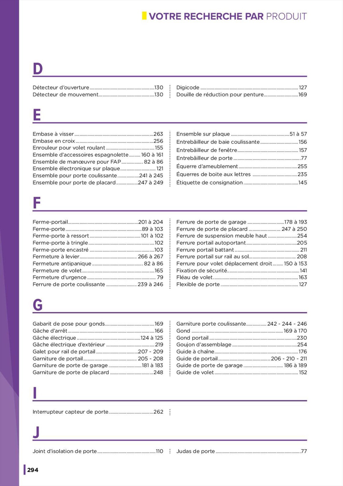 Catalogue 2300 Références, page 00296