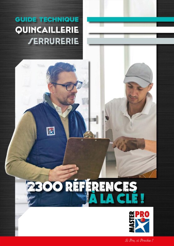 Catalogue Master Pro | 2300 Références | 16/06/2023 - 31/12/2024