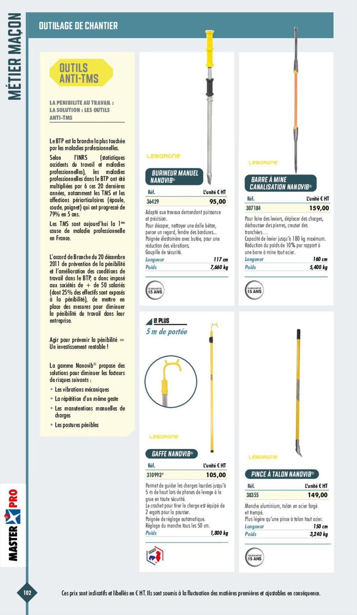 Catalogue Essentiel Batiment 2023, page 00104