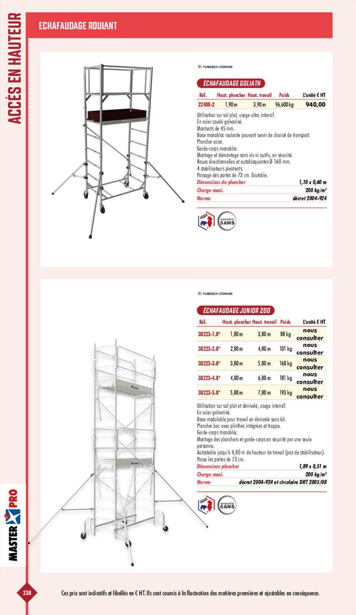 Catalogue Essentiel Batiment 2023, page 00240