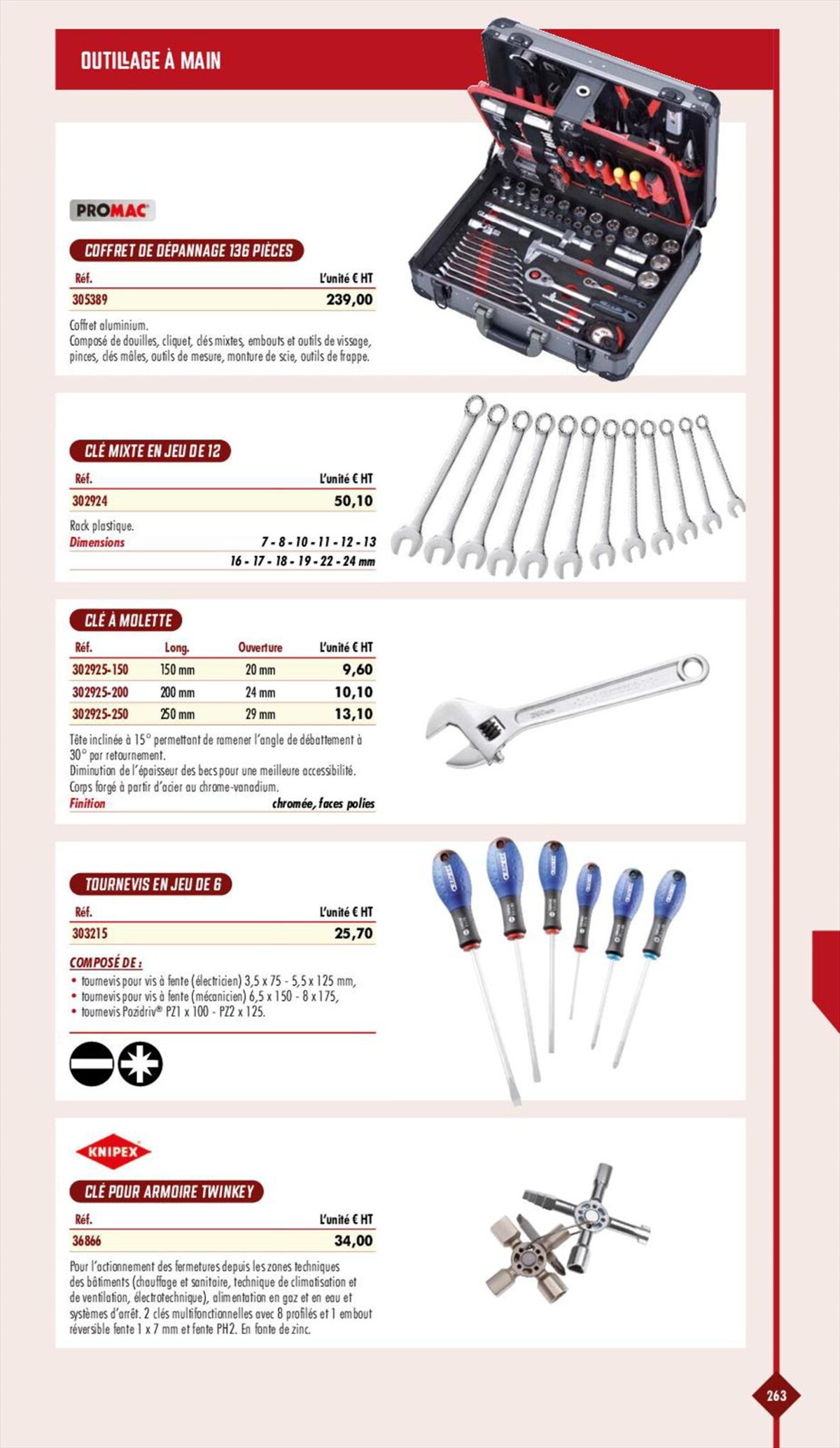 Catalogue Essentiel Batiment 2023, page 00265