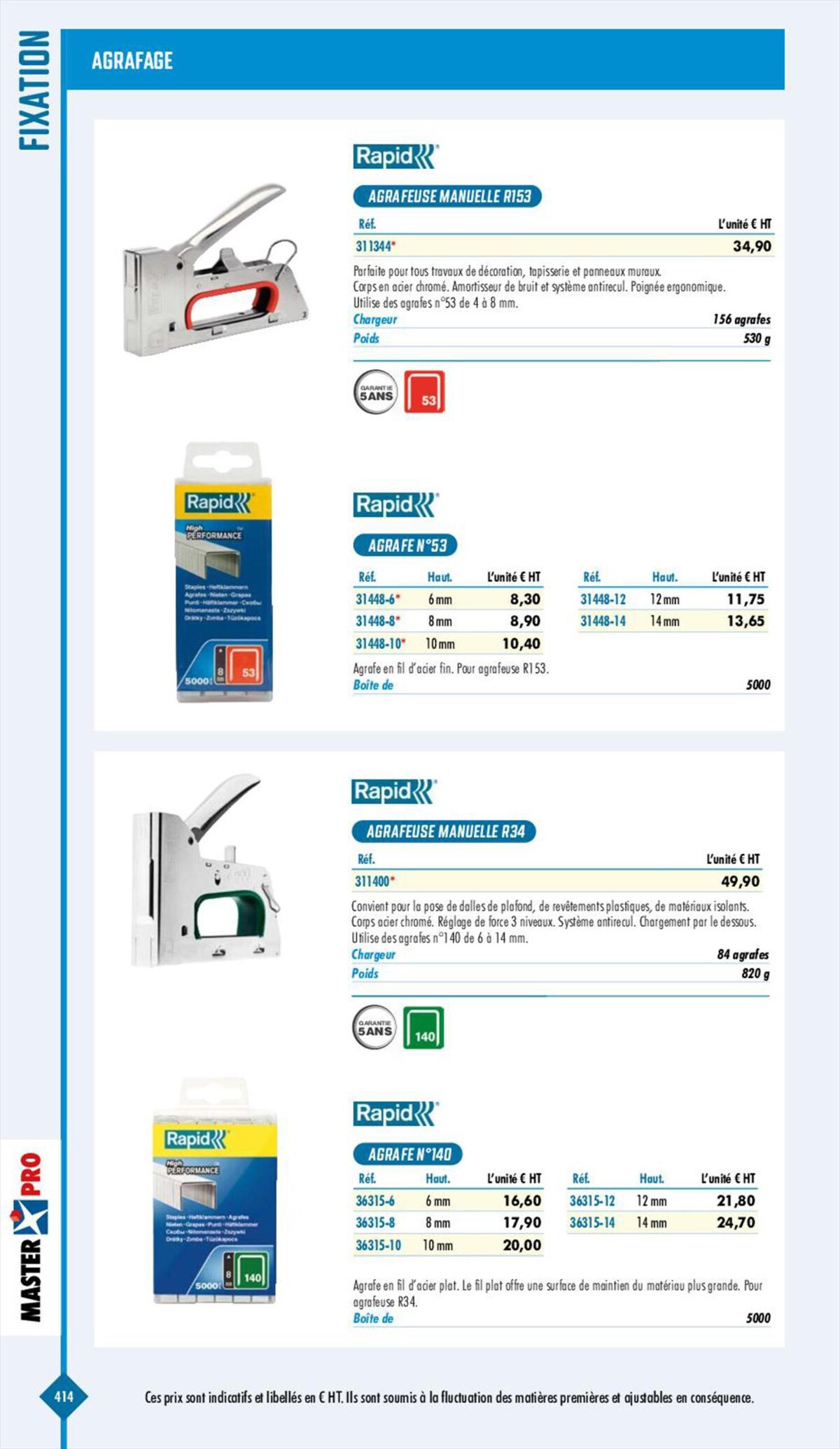 Catalogue Essentiel Batiment 2023, page 00416