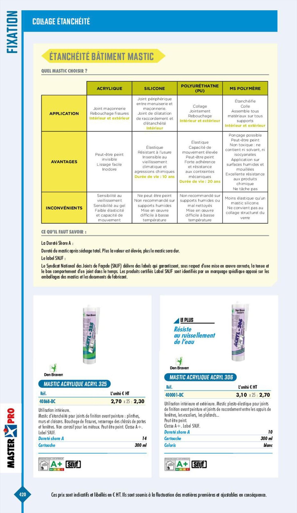 Catalogue Essentiel Batiment 2023, page 00422