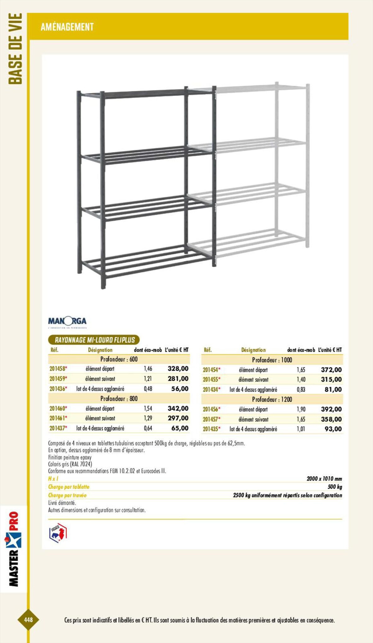 Catalogue Essentiel Batiment 2023, page 00450