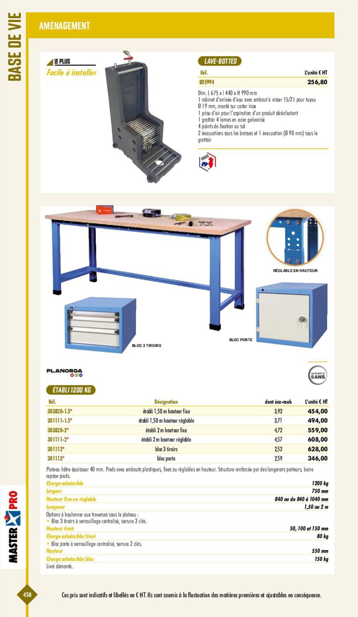 Catalogue Essentiel Batiment 2023, page 00460