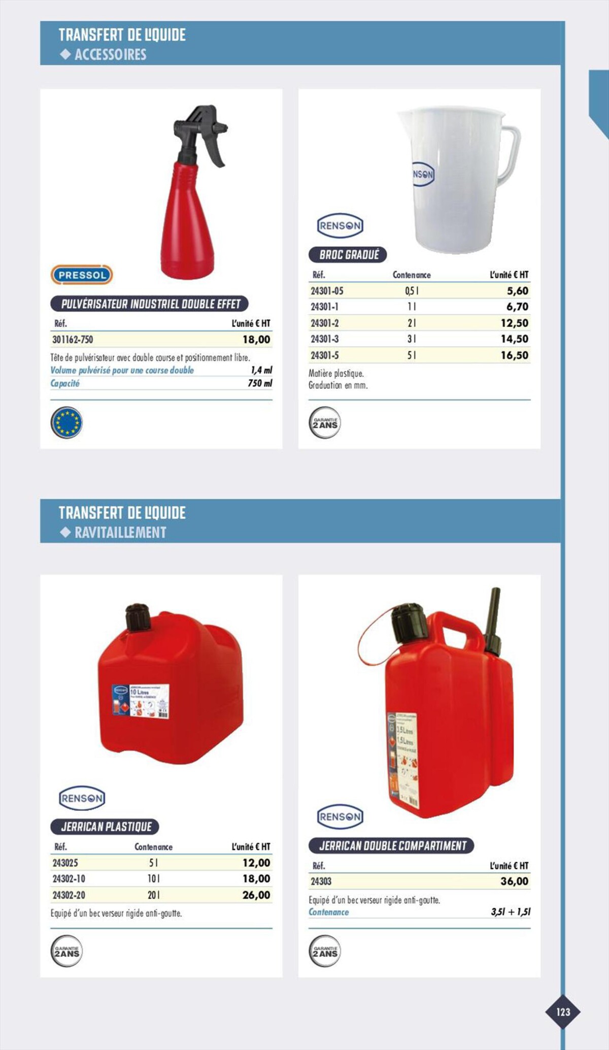 Catalogue Essentiel Industries 2023, page 00125