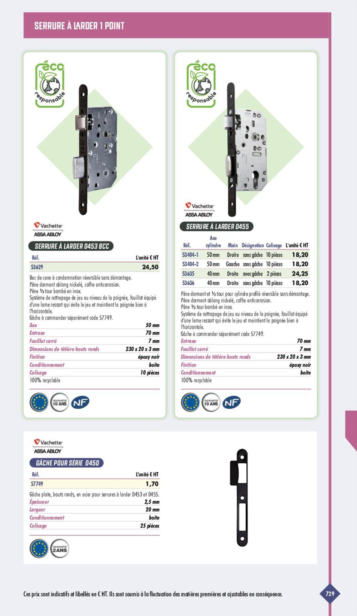 Catalogue Essentiel Industries 2023, page 00731