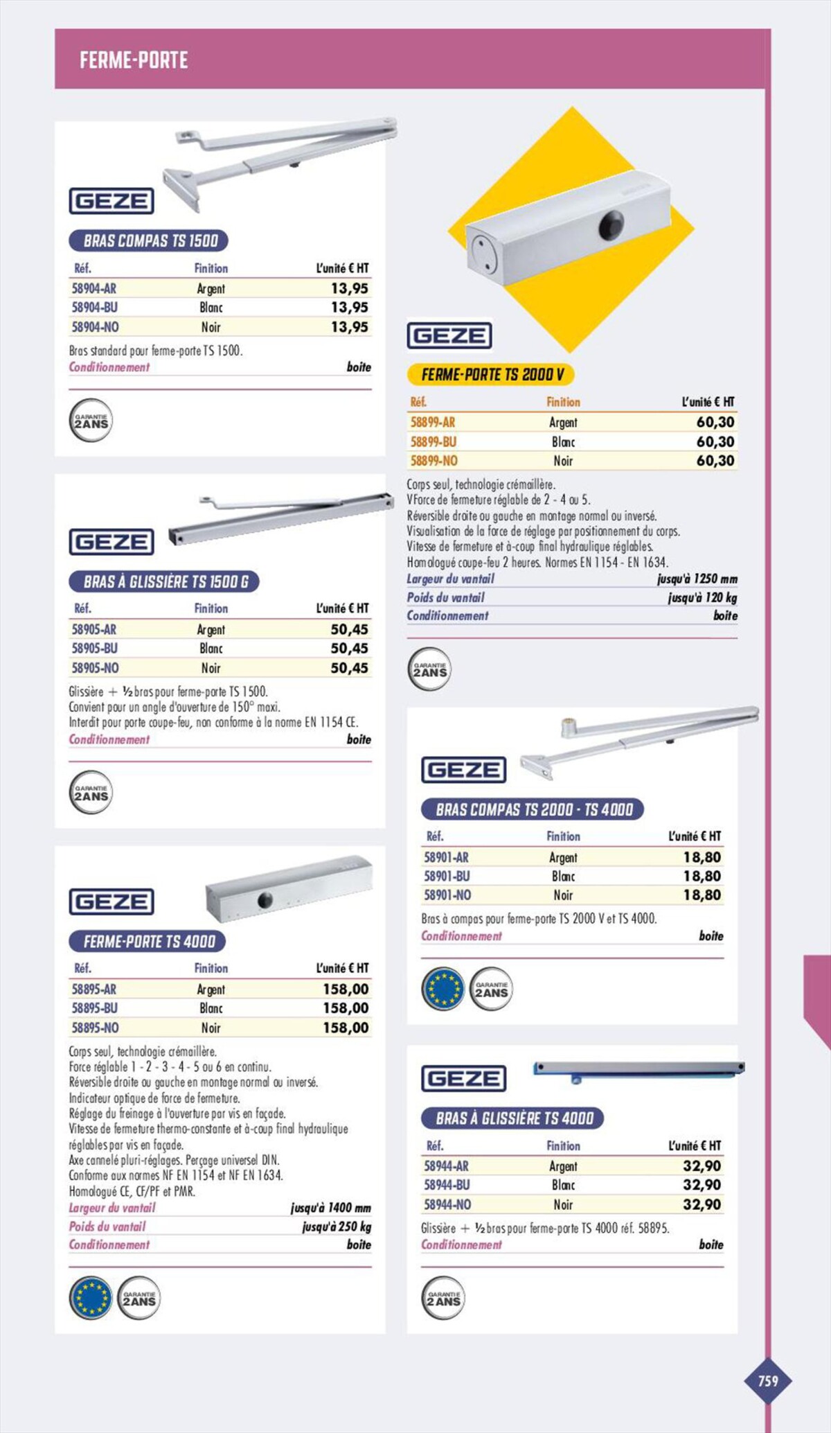 Catalogue Essentiel Industries 2023, page 00761