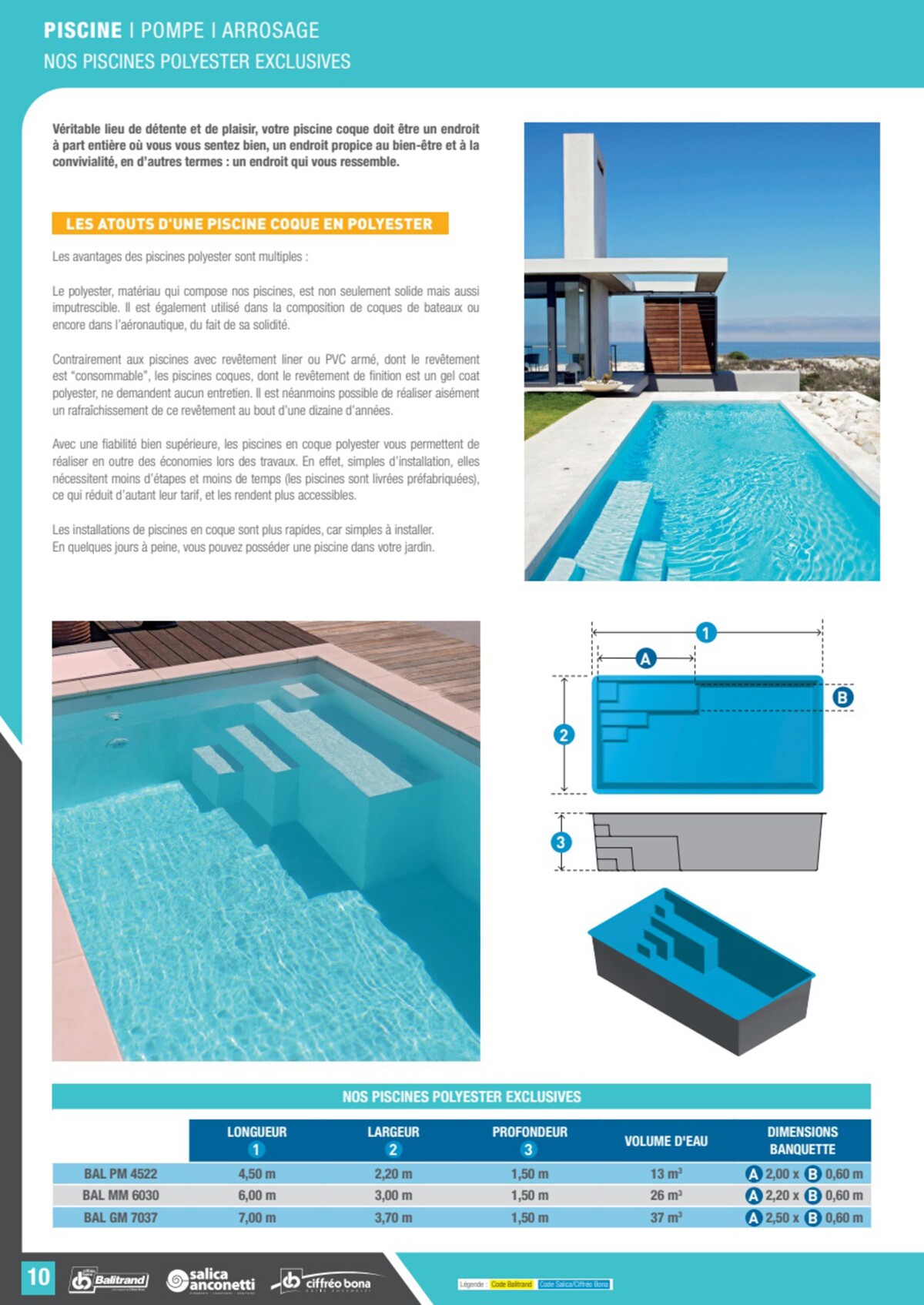 Catalogue Le guide piscine pompe & Arrosage, page 00010