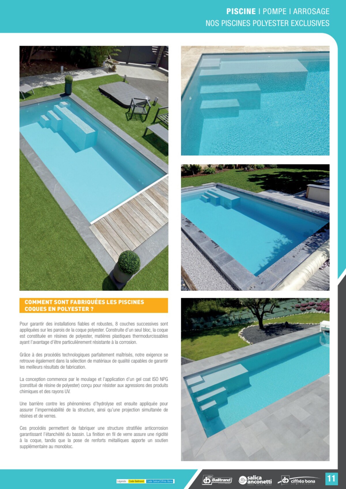 Catalogue Le guide piscine pompe & Arrosage, page 00011