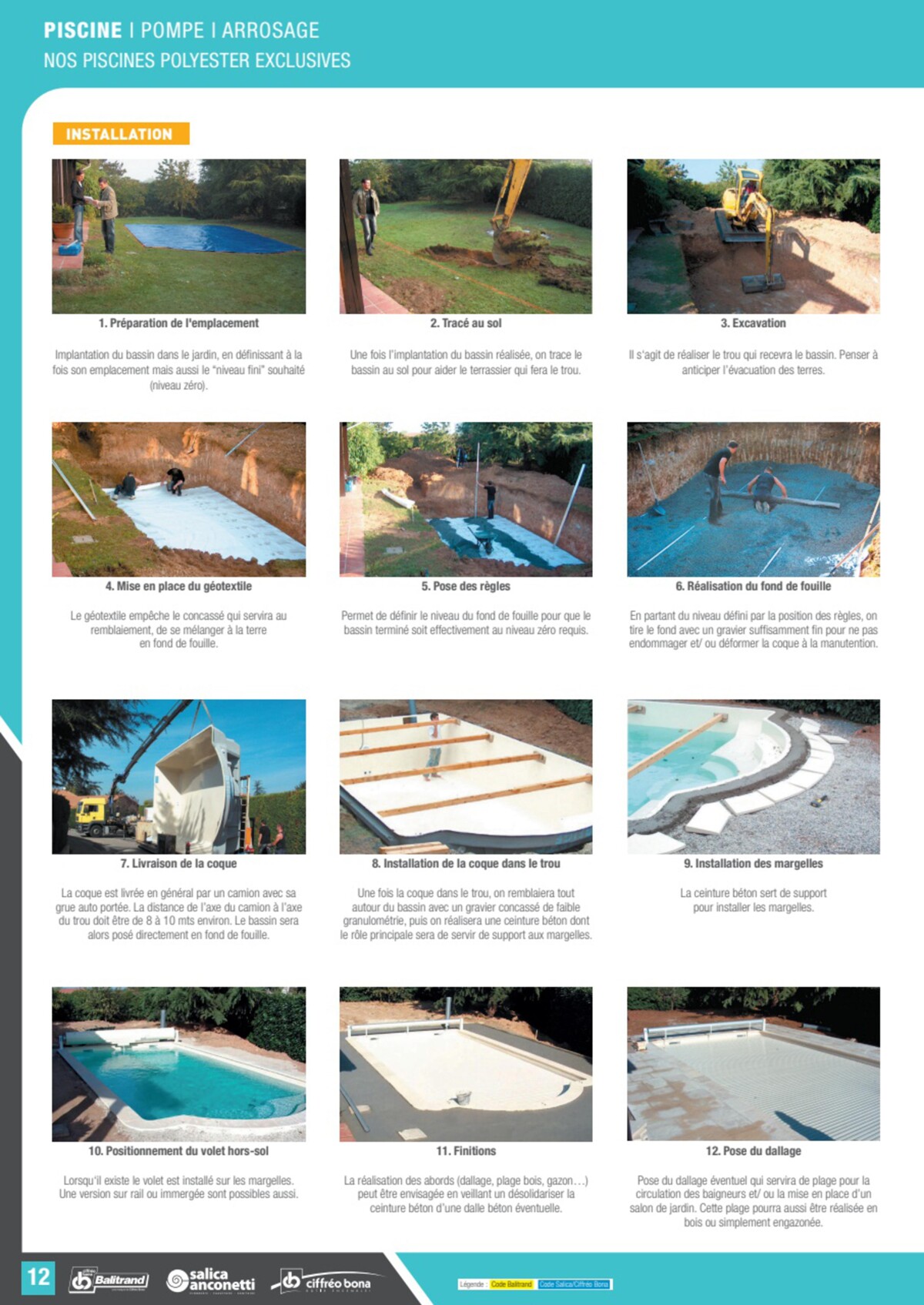 Catalogue Le guide piscine pompe & Arrosage, page 00012