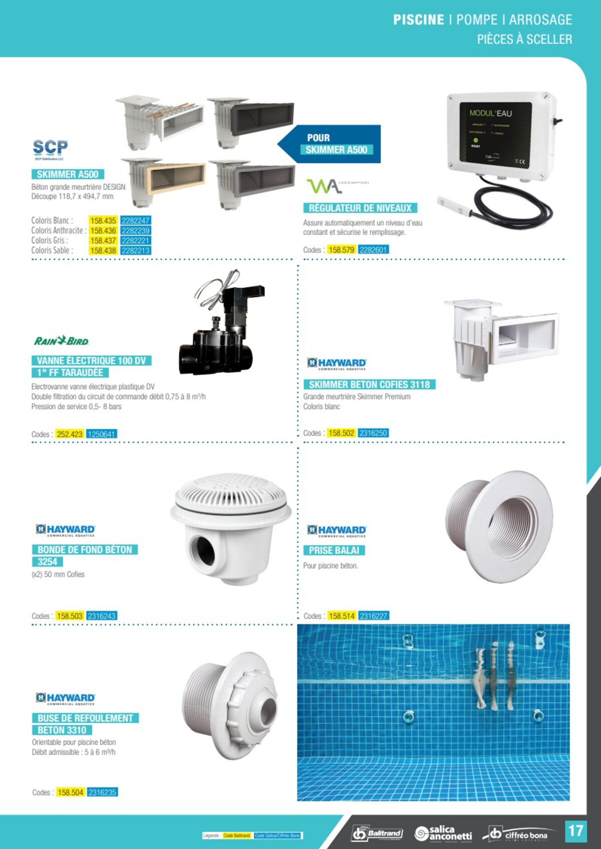 Catalogue Le guide piscine pompe & Arrosage, page 00017