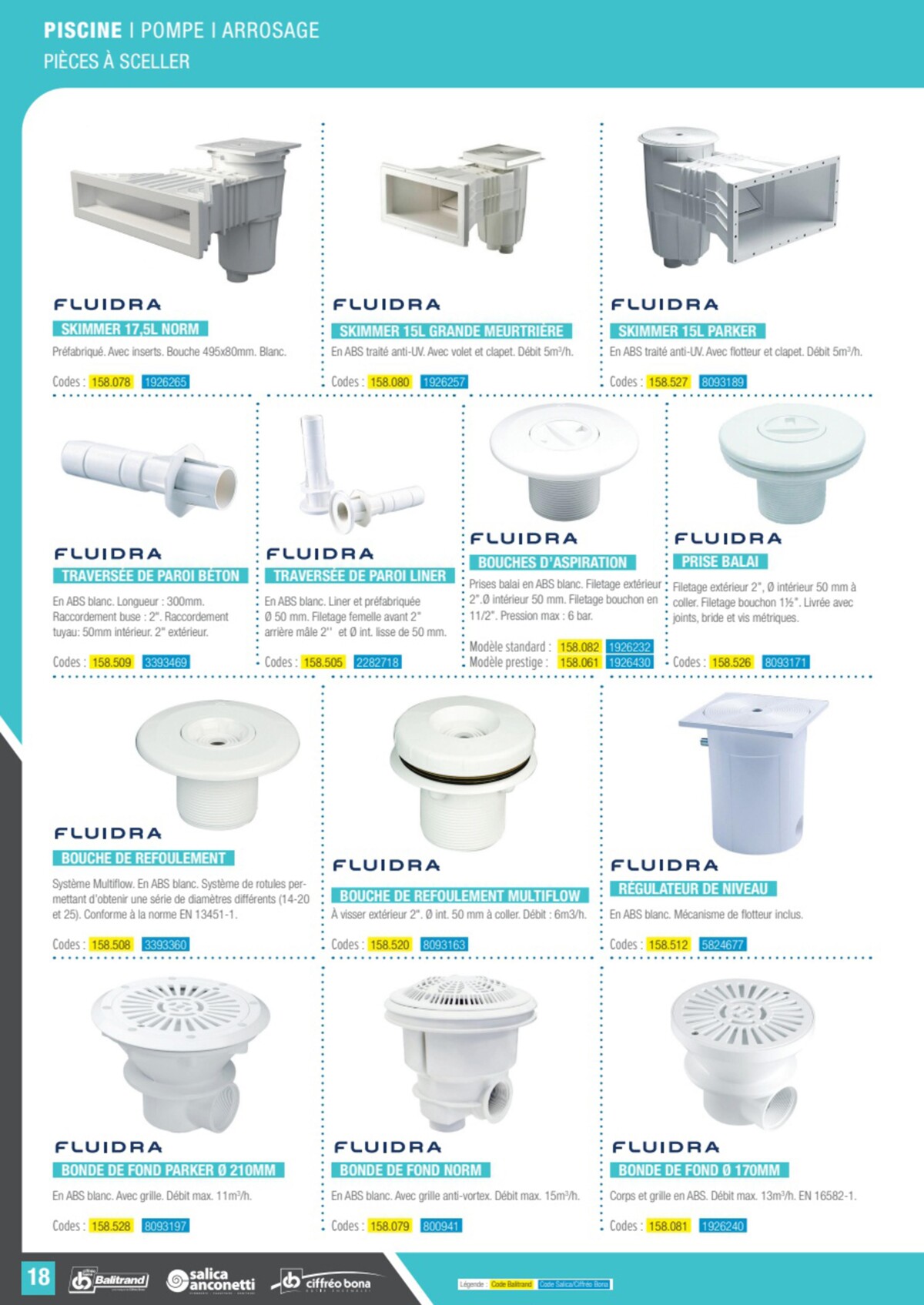 Catalogue Le guide piscine pompe & Arrosage, page 00018