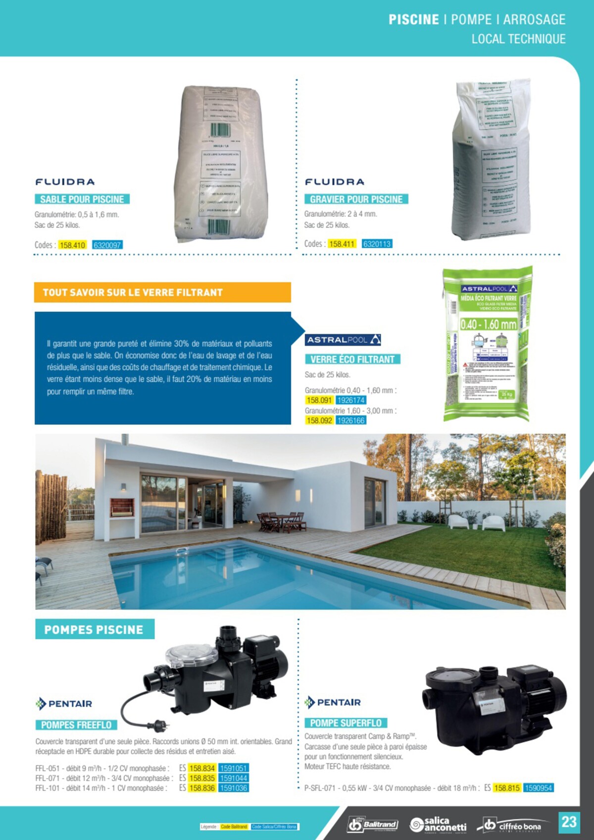 Catalogue Le guide piscine pompe & Arrosage, page 00023