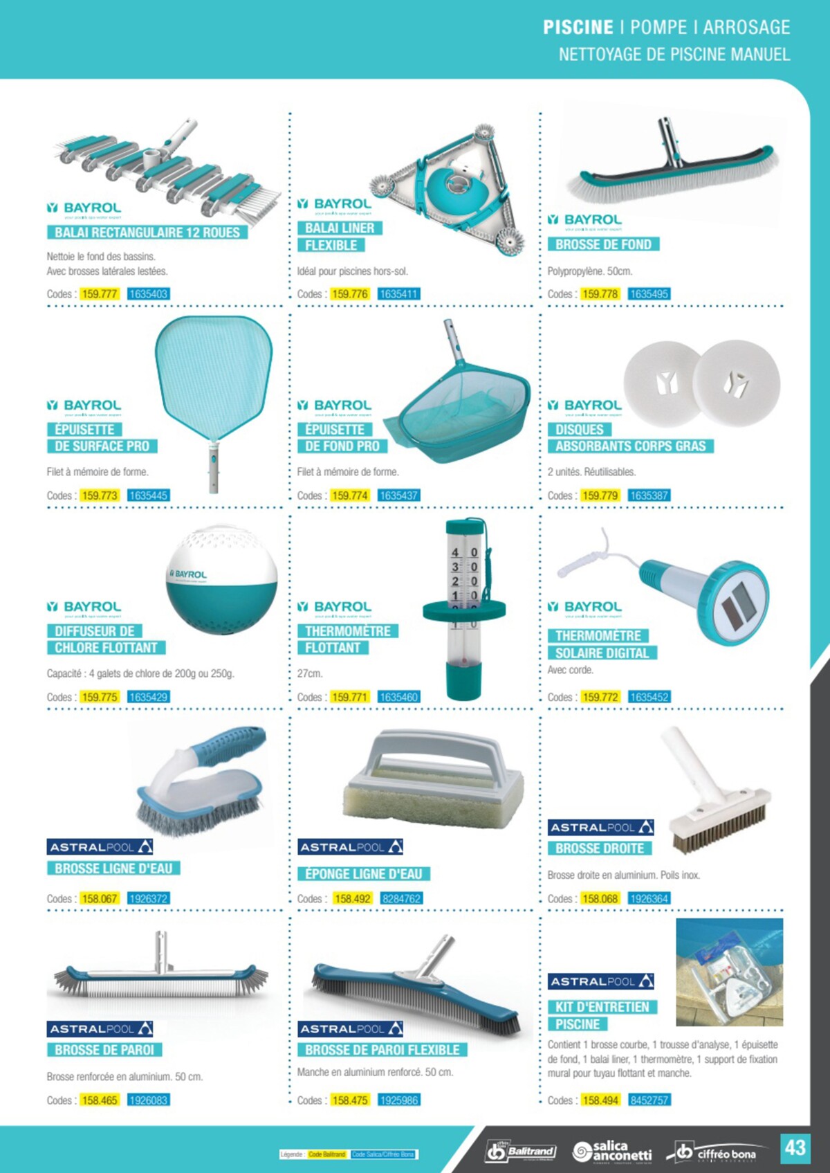 Catalogue Le guide piscine pompe & Arrosage, page 00043