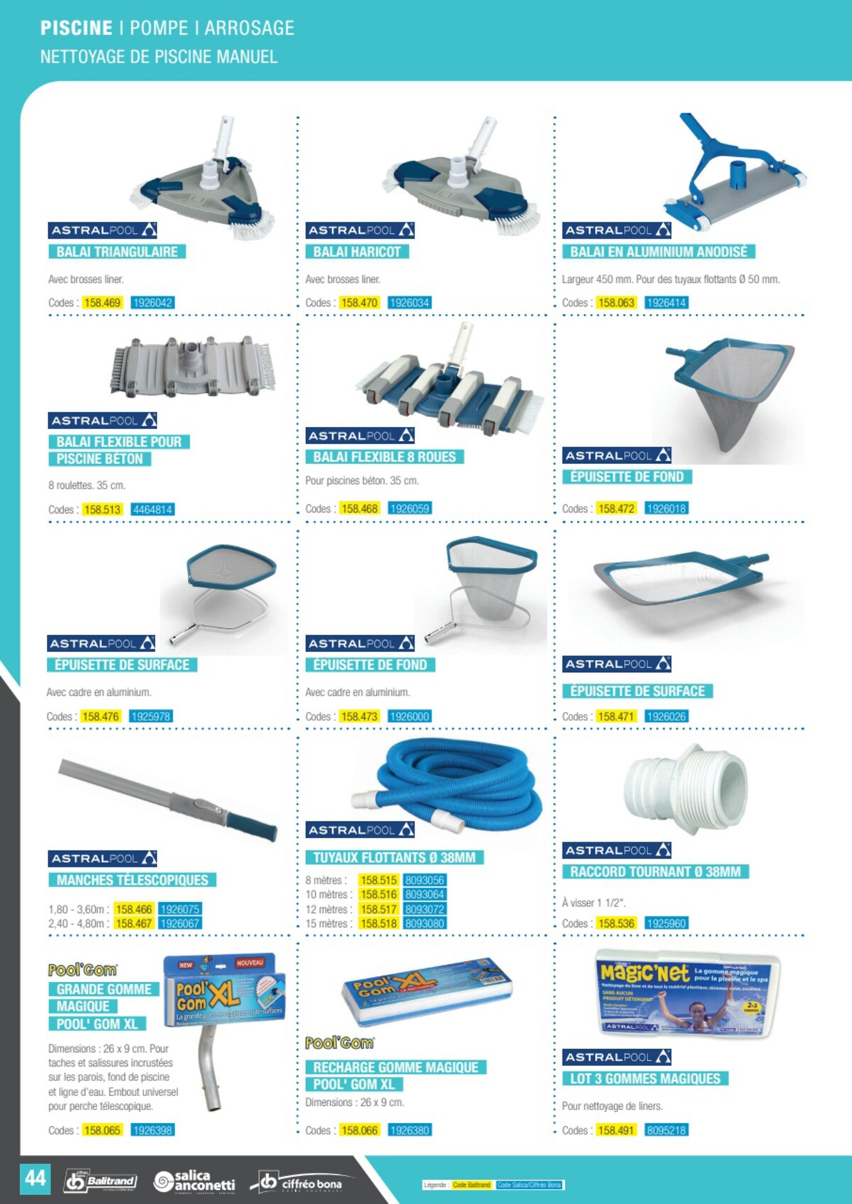 Catalogue Le guide piscine pompe & Arrosage, page 00044