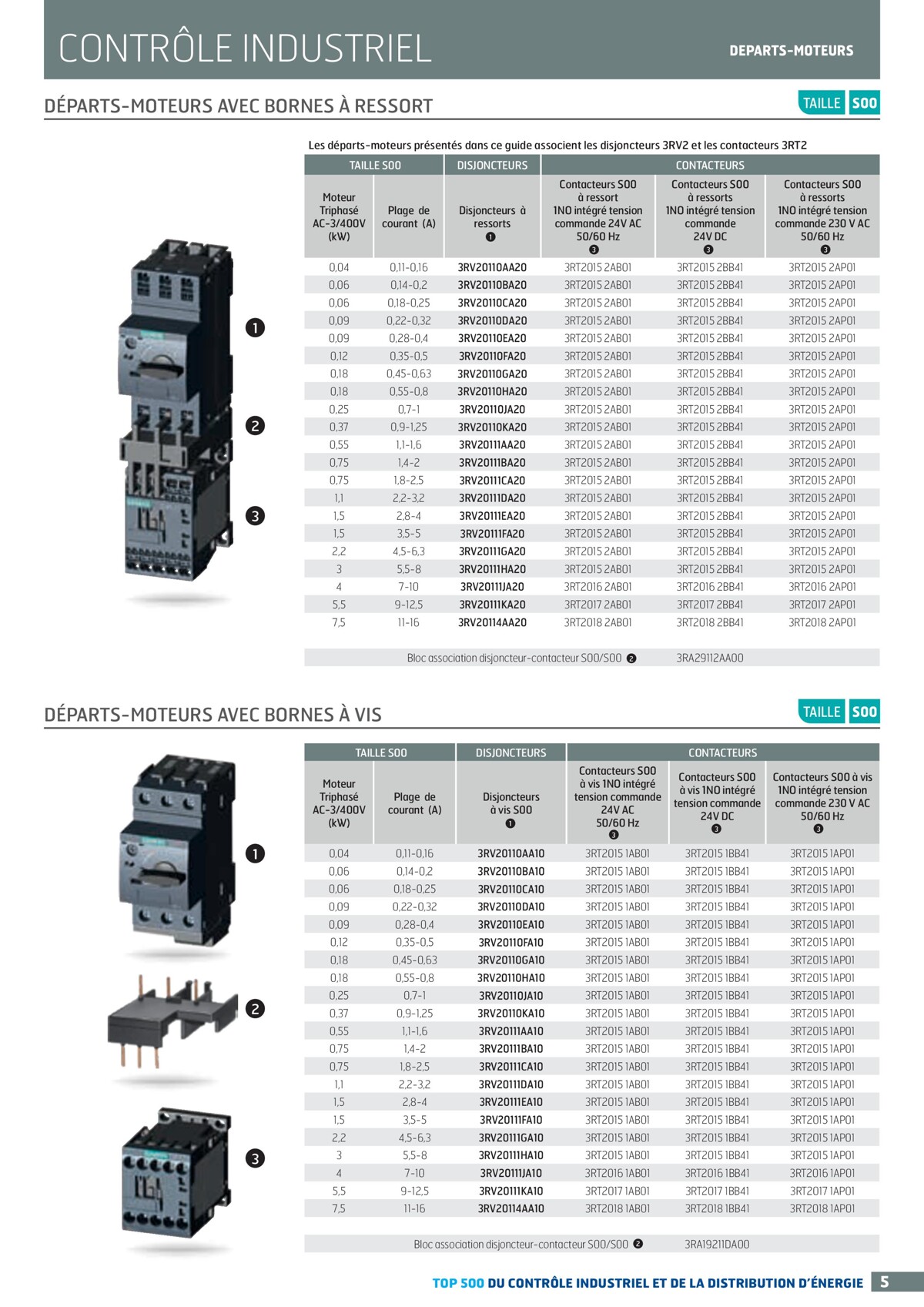 Catalogue TOP 500 siemens - Rexel, page 00005